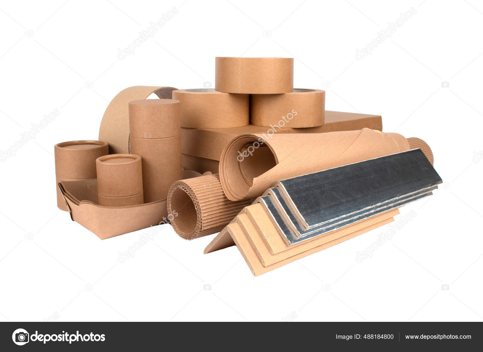 Stock 2024 corrugated boxes