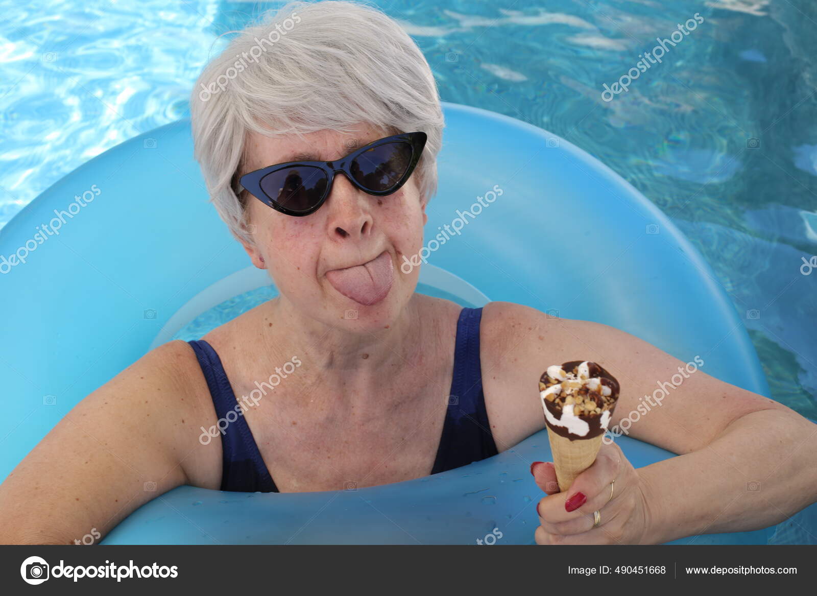 🔥Swimming Pool Spa Floating Grandma Grandmother Thermometer