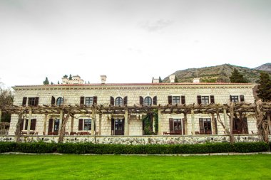 Sveti Stefan. Villa Milocer. Karadağ