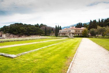 Sveti Stefan. Villa Milocer. Karadağ