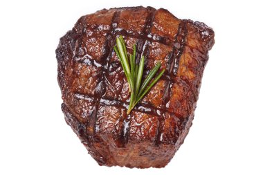 yakın çekim biftek