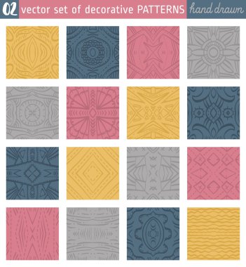 Dikişsiz desen arka planlar. Kumaş üzerine baskı için ideal 