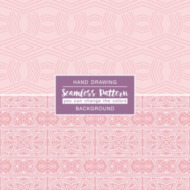 Pembe arka plan sorunsuz desenleri ile. Yazdırma için idealdir 