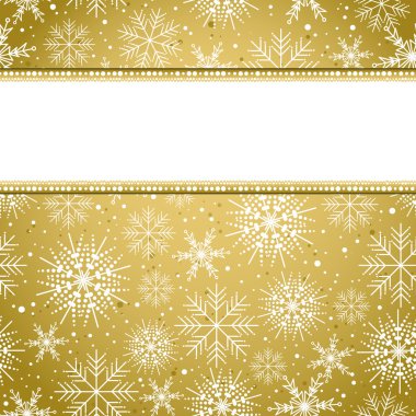 Altın Noel arkaplanı