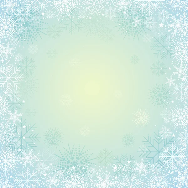 Blå jul bakgrund, vektor — Stock vektor