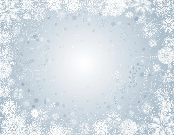 Gümüş Noel arka plan, vektör