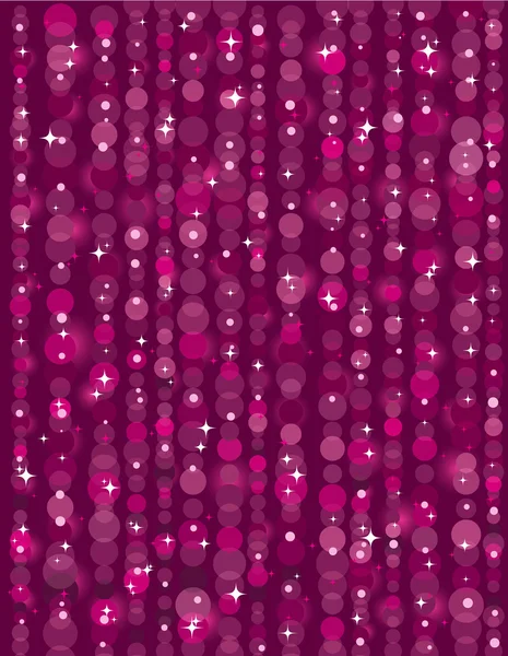 Roze Kerstmis achtergrond, vector — Stockvector