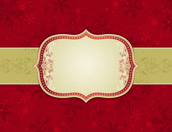 Красный фон Рождества — стоковый вектор
