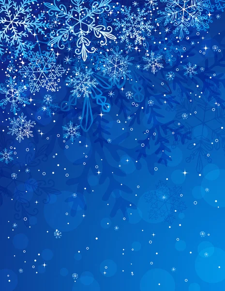 Mavi Noel arka plan, vektör