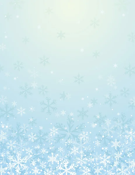 Modrý Vánoční pozadí, vektor — Stockový vektor