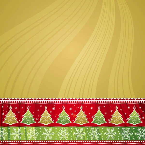 Christmas background, vector illustration — Stock Vector