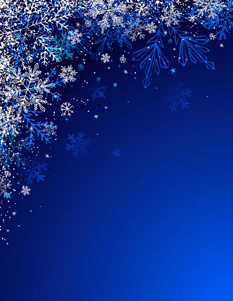 Mavi Noel arka plan, vektör