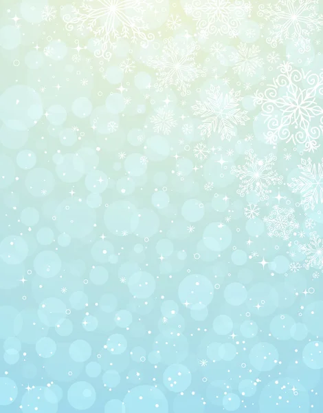 Blue christmas achtergrond, vector — Stockvector