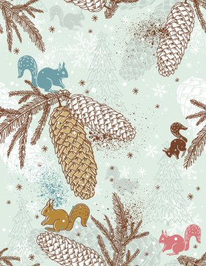 arka plan christmas elemanları ile