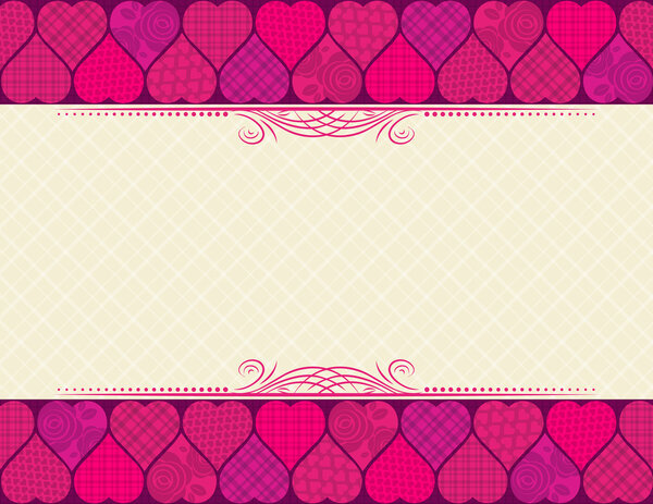 valentine background, vector