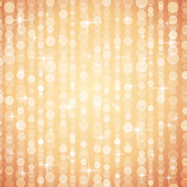Illustration de luminosité dorée adaptée pour Noël ou disco ba — Image vectorielle