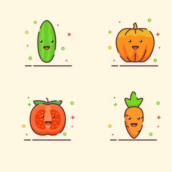 Kawai Vegetableストックベクター ロイヤリティフリーkawai Vegetableイラスト ページ 2 Depositphotos