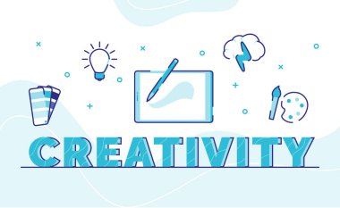 Simge yolu aydınlatma paleti beyninin ana hatlı biçim vektör tasarımı illüstrasyonlu sanat arkaplanıName