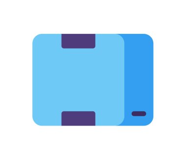 çarpım paketi, düz stil vektör tasarımı illüstrasyonlu tek izole simge