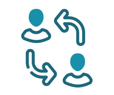 tek izole edilmiş simgeyi katı çizgi ve çizgi biçimi illüstrasyonuyla değiştir