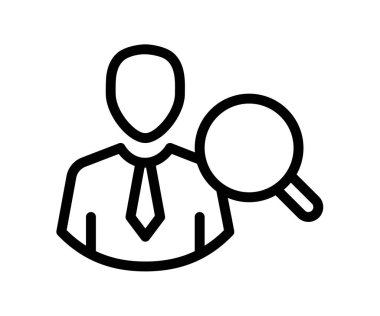 Taslak biçim çizimi olan tek bir izole edilmiş çalışan simgesi bul