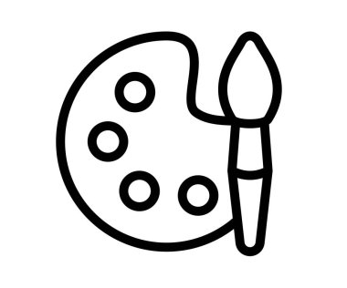 taslak biçim illüstrasyonlu tek bir izole resim çizimi