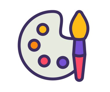 Çizgi çizimi biçim illüstrasyonuna sahip tek bir izole resim çizimi