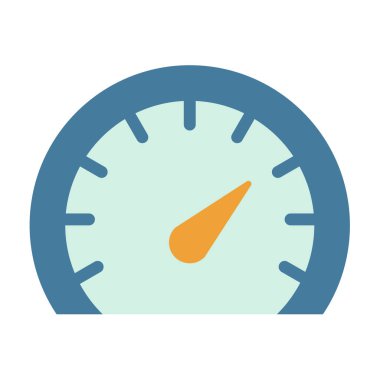 seo hız performansı tek izole edilmiş simgeyi düz biçim çizimi ile optimize et