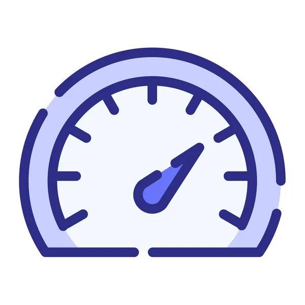 Seo Speed Performance Optimize Single Isolated Icon Dash Dashed Line — Stock Vector