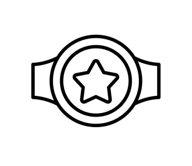 Şampiyon kemer tek izole edilmiş tasarım tasarımı tasarımı tasarımı tasarımı tasarımı