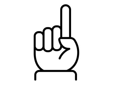 Hajj tauhid İslami işaret ana hatlı biçim çizimi olan tek bir izole simge