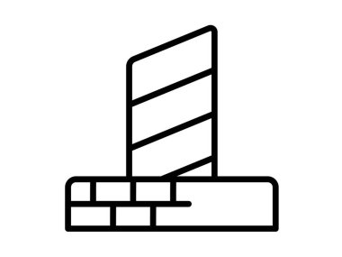 özet biçimli tek bir izole edilmiş hac simgesi