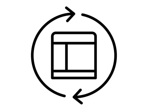 Monoteísmo Ícone Isolado Único Com Ilustração Vetorial Estilo Esboço — Vetor de Stock