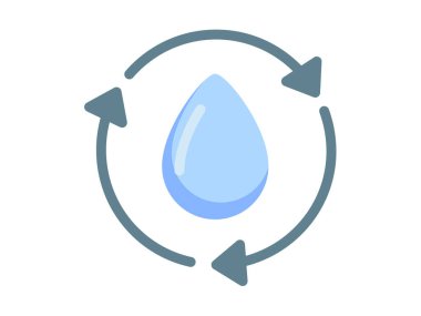 elektrik yıldırımı gök gürültüsü tek bir izole ikon düz stil vektör illüstrasyonu
