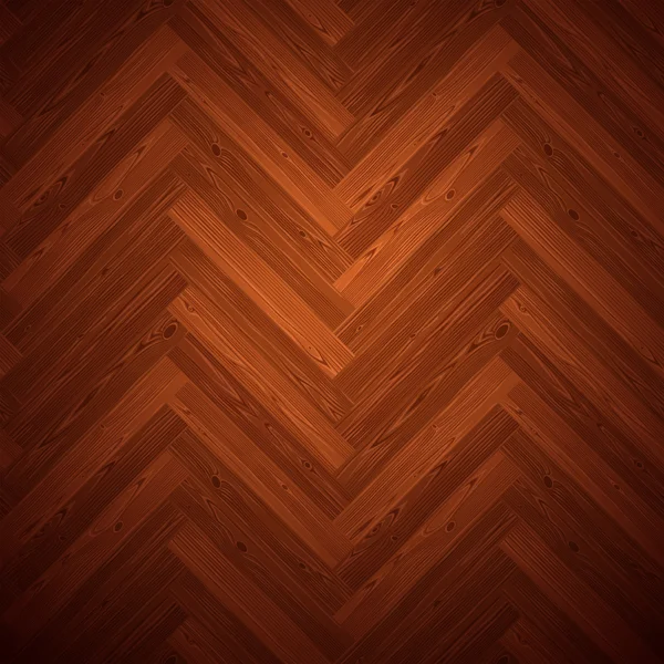 Modèle de plancher foncé Parquet chevrons — Image vectorielle