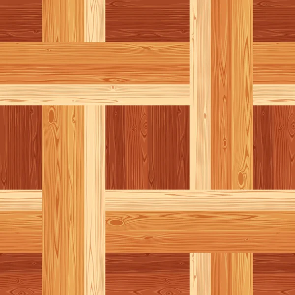 Redes de parquet patrón de piso sin costura — Vector de stock