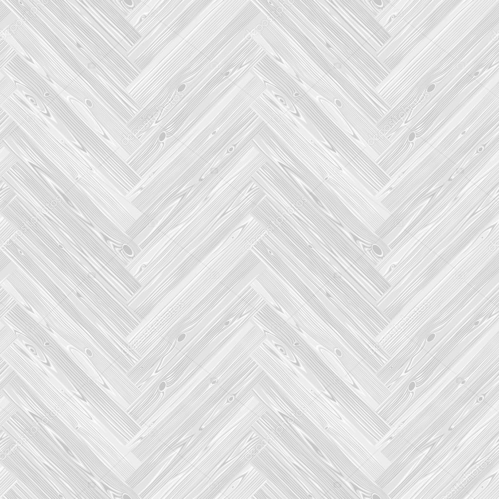 White Herringbone Parquet Floor Seamless Pattern