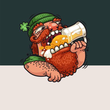 Patrick üzerinde beyaz bir levha