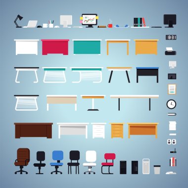 Ofis mobilya set