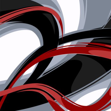 Dalgalar ile güçlü arka plan