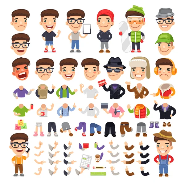 Raslantı giyimli çizgi film karakteri