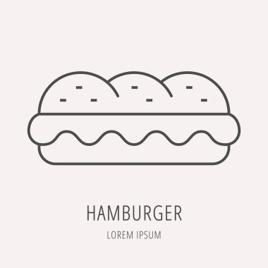 Satır Logo yiyecek veya içecek