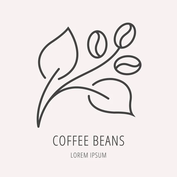 Logo or Icons Coffee — Stock Vector