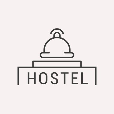 Vektör basit Logo şablonu turizm