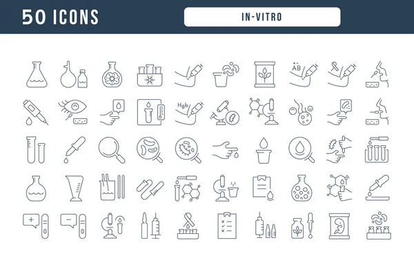 Vitro Collection Perfectly Thin Icons Web Design App Most Modern — Archivo Imágenes Vectoriales