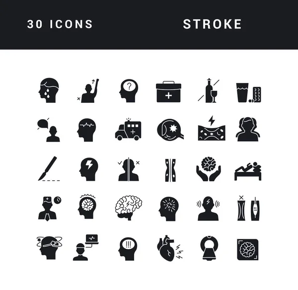 Stroke Collection Perfectly Simple Monochrome Icons Web Design App Most — Vettoriale Stock