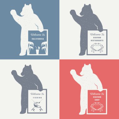 Set Bear Symbols