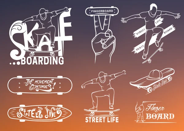 Kaykay amblem, Logo ve rozetleri