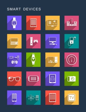 Vector Set Square Icons