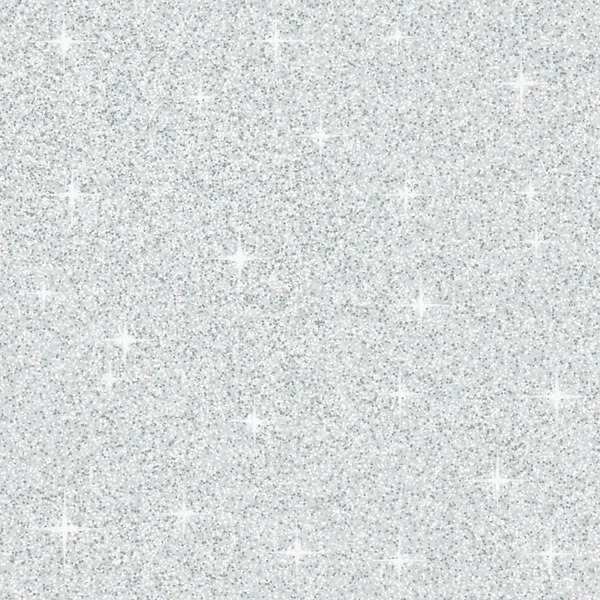 Vektor abstrakt Silber Glitter Textur — Stockvektor